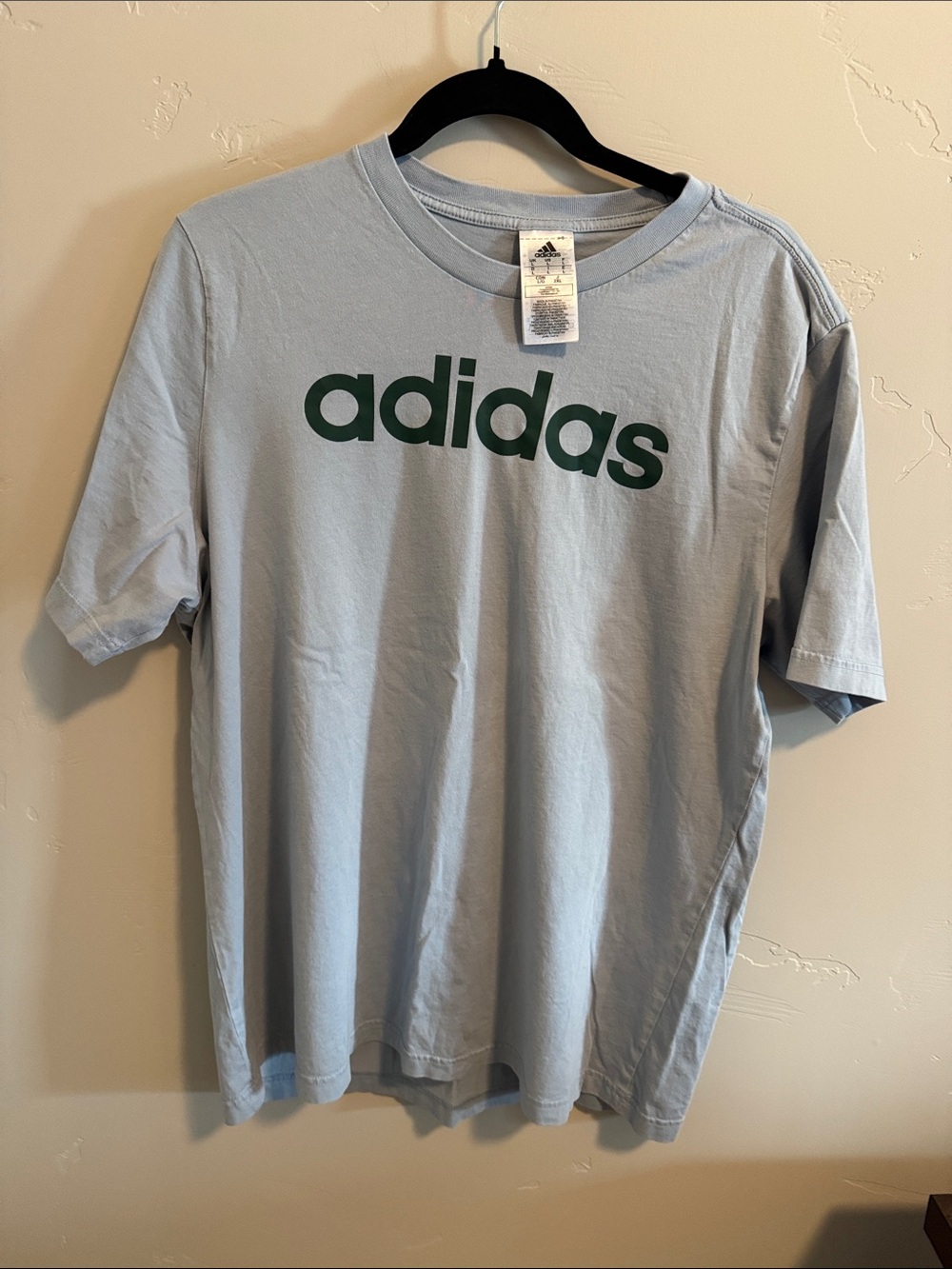 Adidas tshirt in light blue